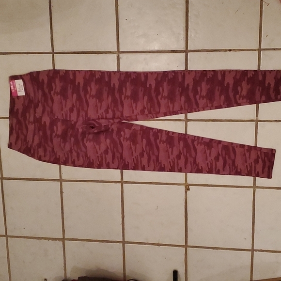 Firtitude Leggings Active Size XS High Waisted Pink Camouflage Berry Camo - Picture 2 of 9